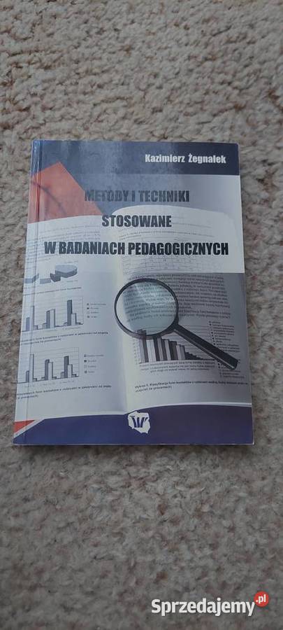 Metody i techniki stosowane w badaniach pedagog Rok wydania 2008 Sosnowiec