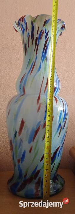 Wazon szklany Murano Porcelana i szkło Olsztyn