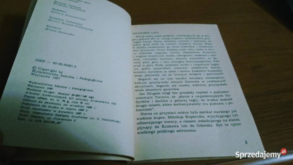 O Mikołaju Koperniku Stanisław Szostakowski Rok wydania 1987 Gdańsk