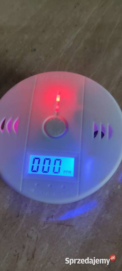 CZUJNIK TLENKU WĘGLA CZADU CO z EKRANEM LCD Białystok
