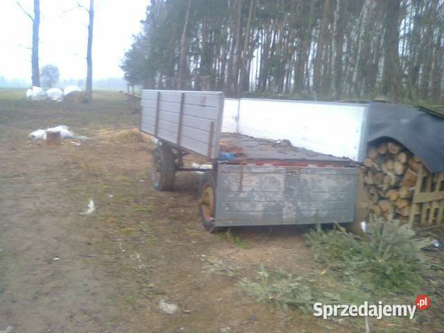 Przyczepy rolnicze wywrotki sztywne nieuszkodzony Turek