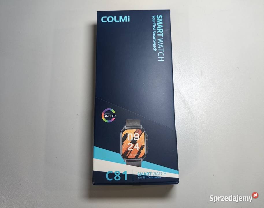 Zegarek Smartwatch Colmi C81 20 IP 68 Czarny Box Inczew