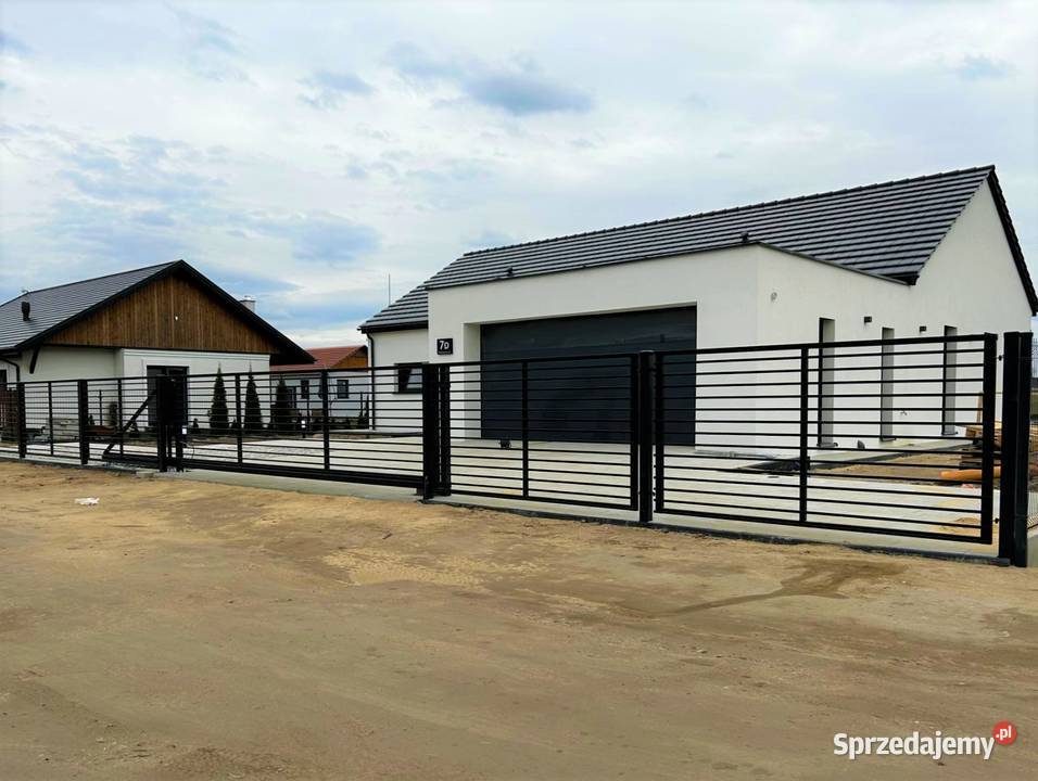 Brama skrzydłowa 500x150 GOLD 28 przęsła bramy Łódź