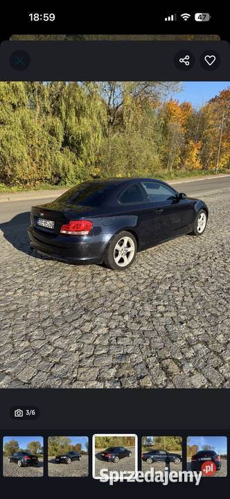 Bmw e82 najtajsze w polsce sprawne komputer pokładowy Seria 1 Samochody osobowe Sławków