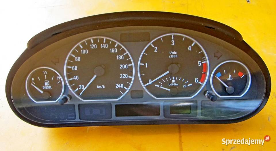 BMW E46 LICZNIK ZEGAR AUTOMAT 6932909 Wyposażenie wnętrza Radom
