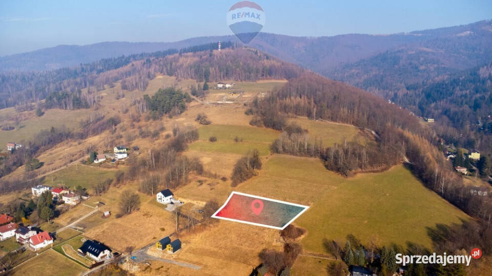 Widokowa tuż centrum Brennej 2044mkw Brenna