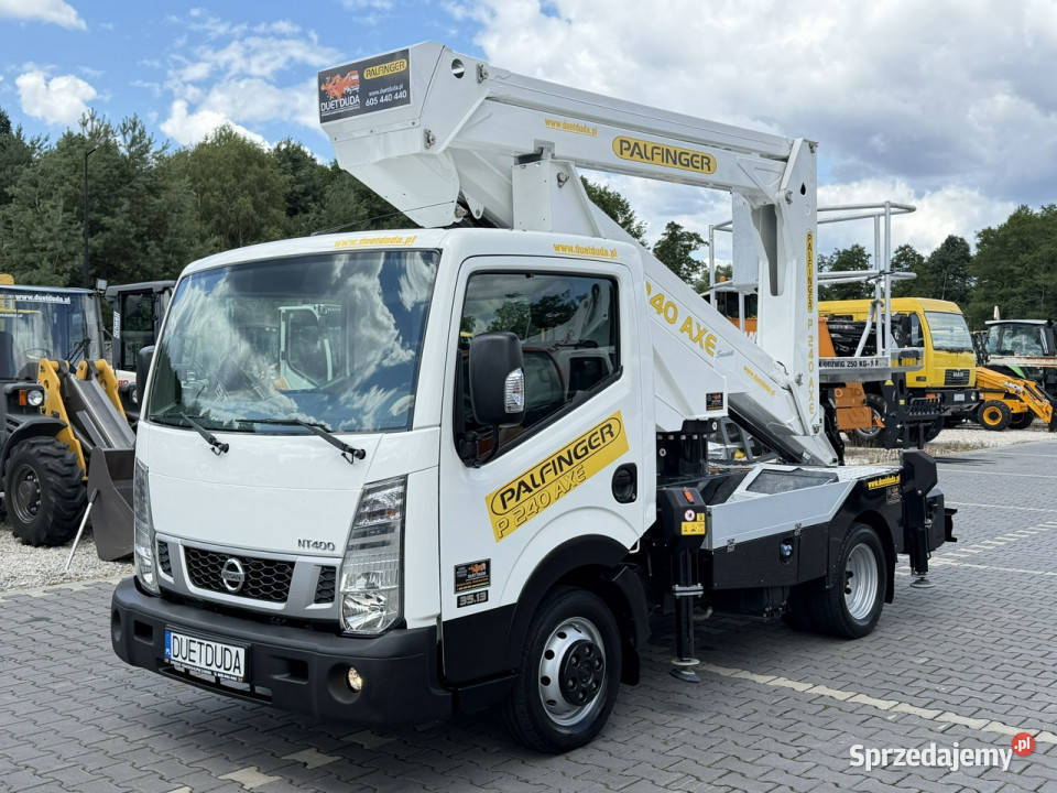Nissan Cabstar Podnośnik Koszowy 24m Palfinger klimatyzacja Widełki