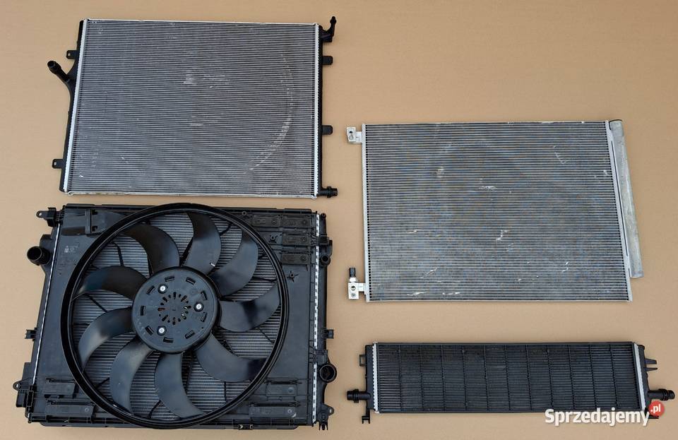 MERCEDES W254 W206 W214 W223 KOMPLET CHŁODNIC Bieleń sprzedam