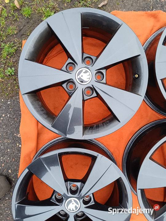 Komplet felg oryginalne skoda 16 Gorzów Wielkopolski