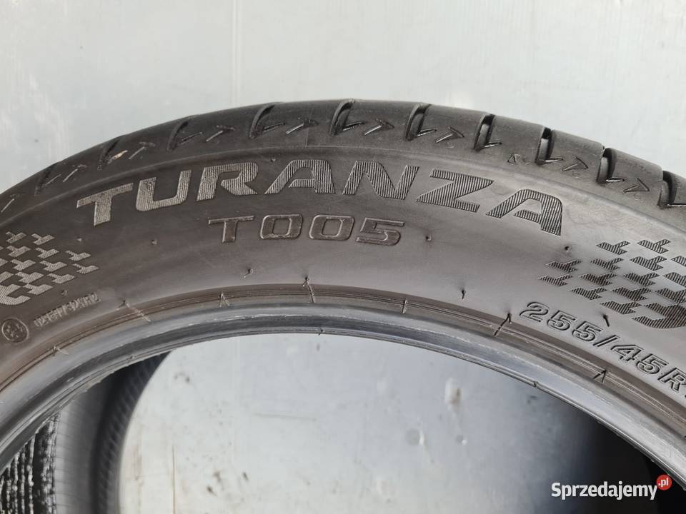2x BRIDGESTONE Turanza T005 BSeal 2554519 100V 45 śląskie Częstochowa sprzedam