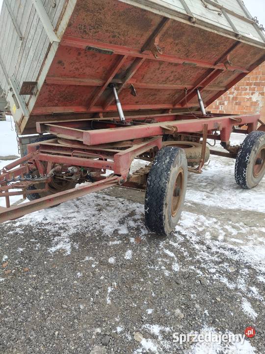 Przyczepa 10 t dmc wywrot 2 stronny