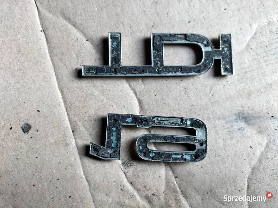 AUDI 80B4 80 B4 19 TDI ZNACZEK EMBLEMAT NAPIS Pozostałe Kamień-Kolonia