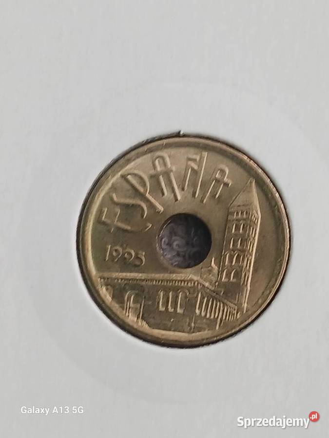 25 Pesetów Hiszpania 1995 r UNC