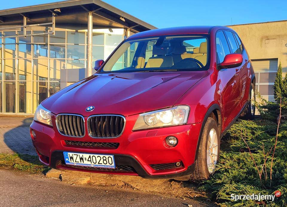 BMW X3 20 DIESIEL XDRIVE NAVI ALU 17 PIĘKNA diesel mazowieckie Radom