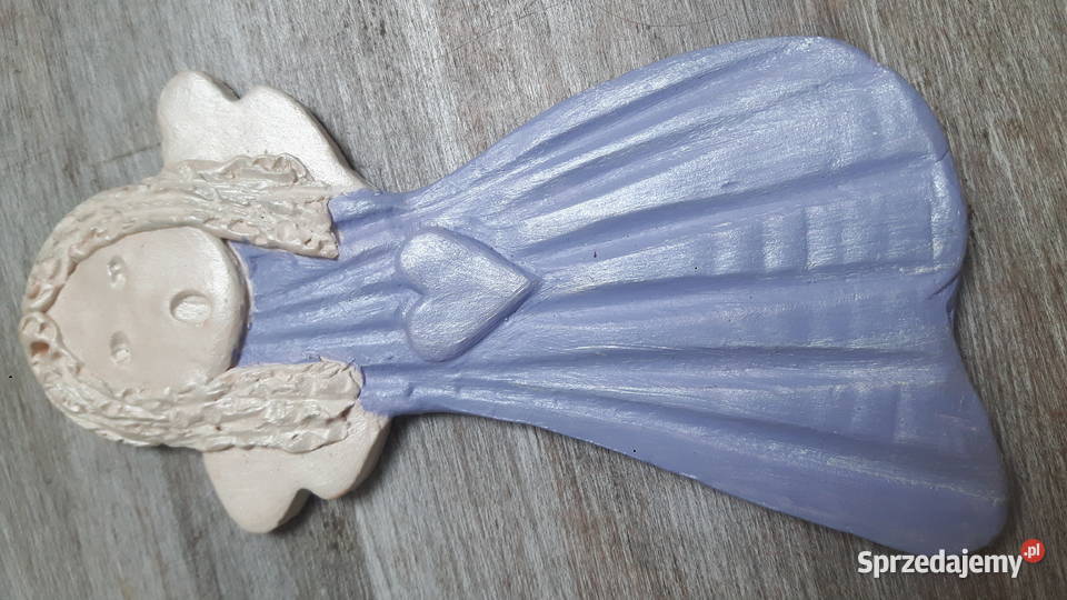 Aniołek z ceramiki ręcznie wykonany Otwock sprzedam