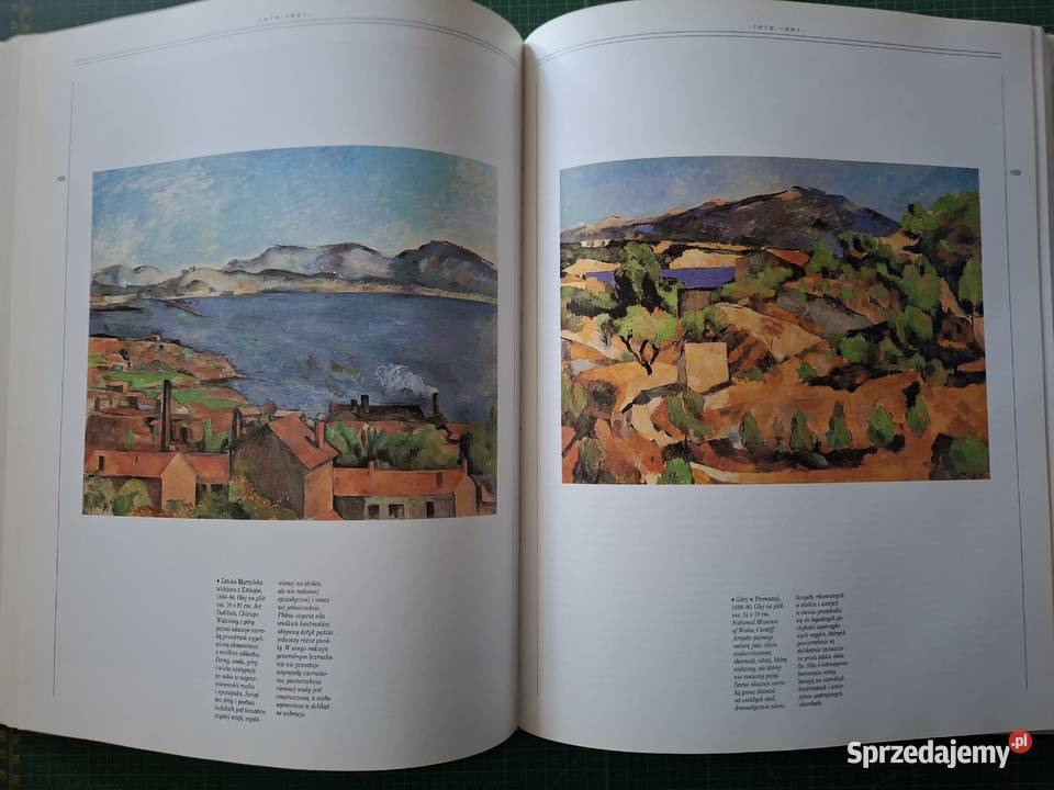 Życie i twórczość Paul Cezanne Arkady Książki naukowe i popularnonaukowe małopolskie Kraków