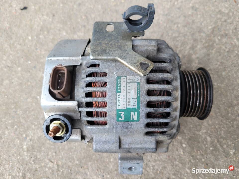 Alternator Denso Toyota 2706028180 osobowe Układ elektryczny silnika zachodniopomorskie Złocieniec