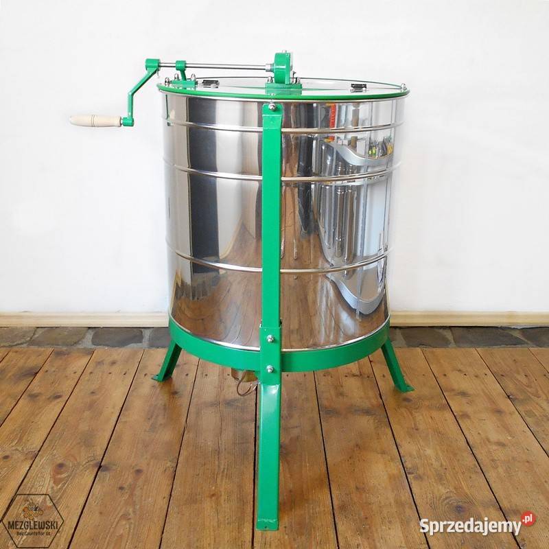 Miodarka miodziarka ręcznoelektryczna 4ramkowa Pszczelarstwo