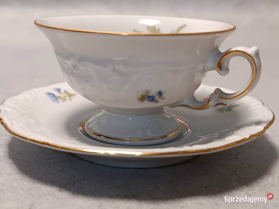 KPM Krister Friederike Filiżanka Duet Kwiaty pomorskie sprzedam