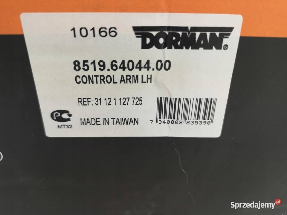 WAHACZ PRZÓD LEWY BMW 3 e30 DORMAN 31121127725
