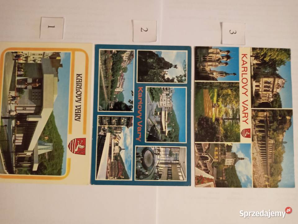 POCZTÓWKI KARLOVY VARY Zestaw 41 zachodniopomorskie Szczecinek sprzedam