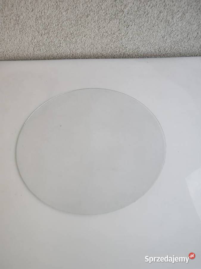 Szkło okrągłe przezroczyste średnica 280 mm Olecko