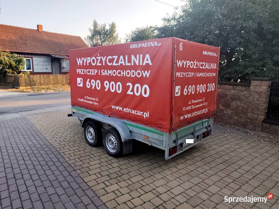 Przyczepa WIDPOL 300m x 155m DMC 750 Hamowana Wodzisław