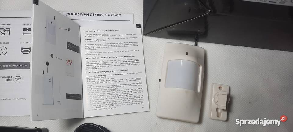 GOCLEVER DELTA EYE Kamera HD monitoringu czujka
