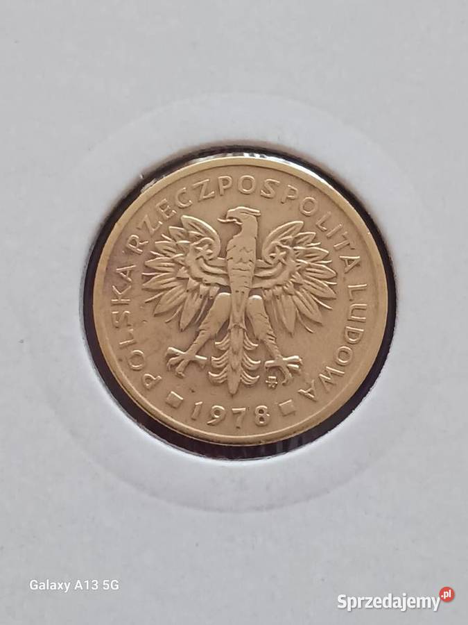 2 złote 1978 r ze znakiem mennicy 12 najniższy Numizmatyka wielkopolskie Konin
