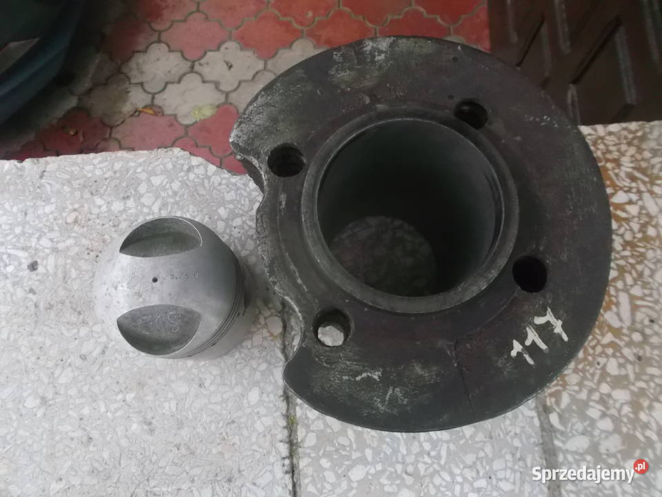 junak m07m10 cylinder żeliwny szlifie tłok fso Cylindry, głowice, pierścienie Ziębice