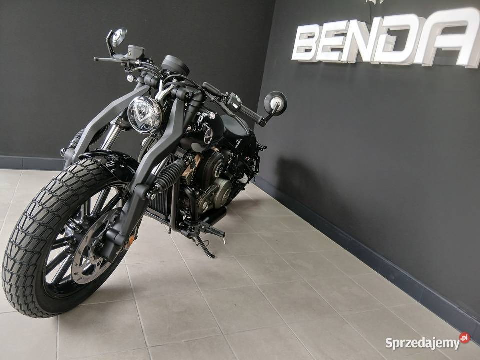 Motocykl Benda Napoleon Bob 125 phantom black