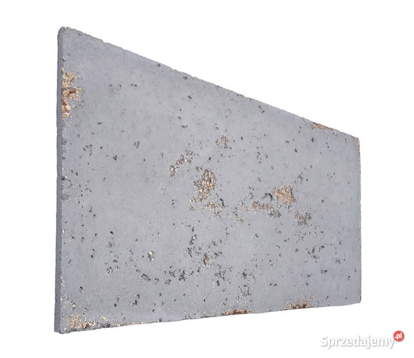 Płyta betonowa z ozdobnym kruszywem złotym