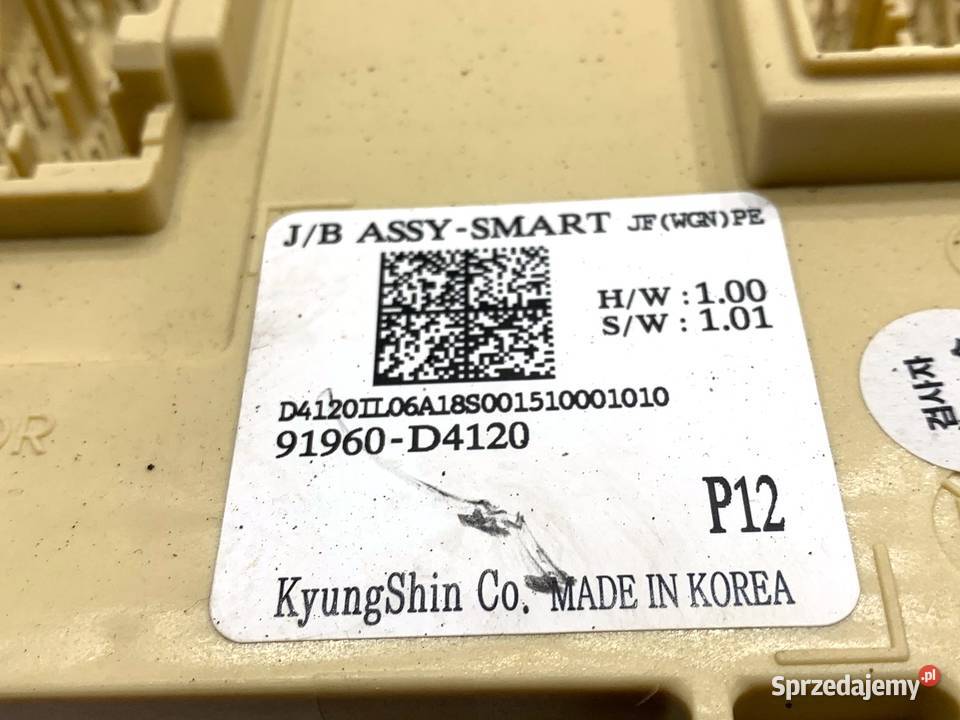 MODUŁ KOMFORTU KIA OPTIMA 91960D4120 Kombi podkarpackie