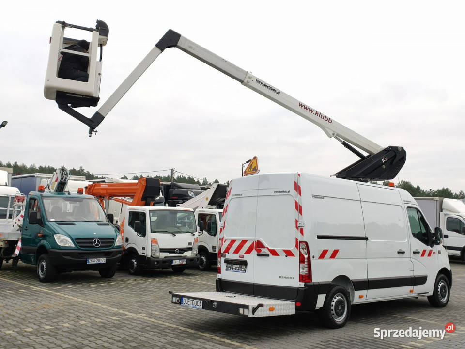 Renault Master Zwyżka Podnośnik Koszowy KAT B Do Widełki
