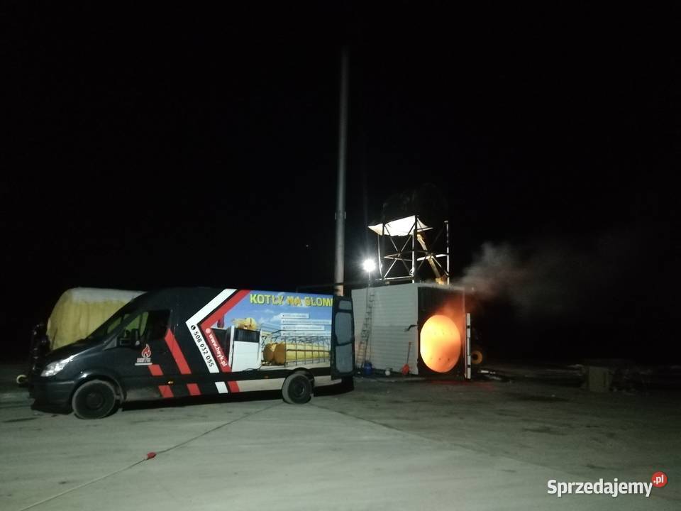 Kocioł na słomę 1200kW dolnośląskie Goszcz