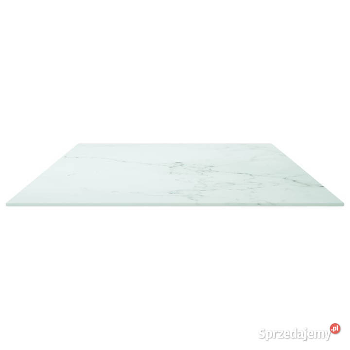 Blat stołu biały 120x65 8 mm szkło z teksturą Blaty Warszawa