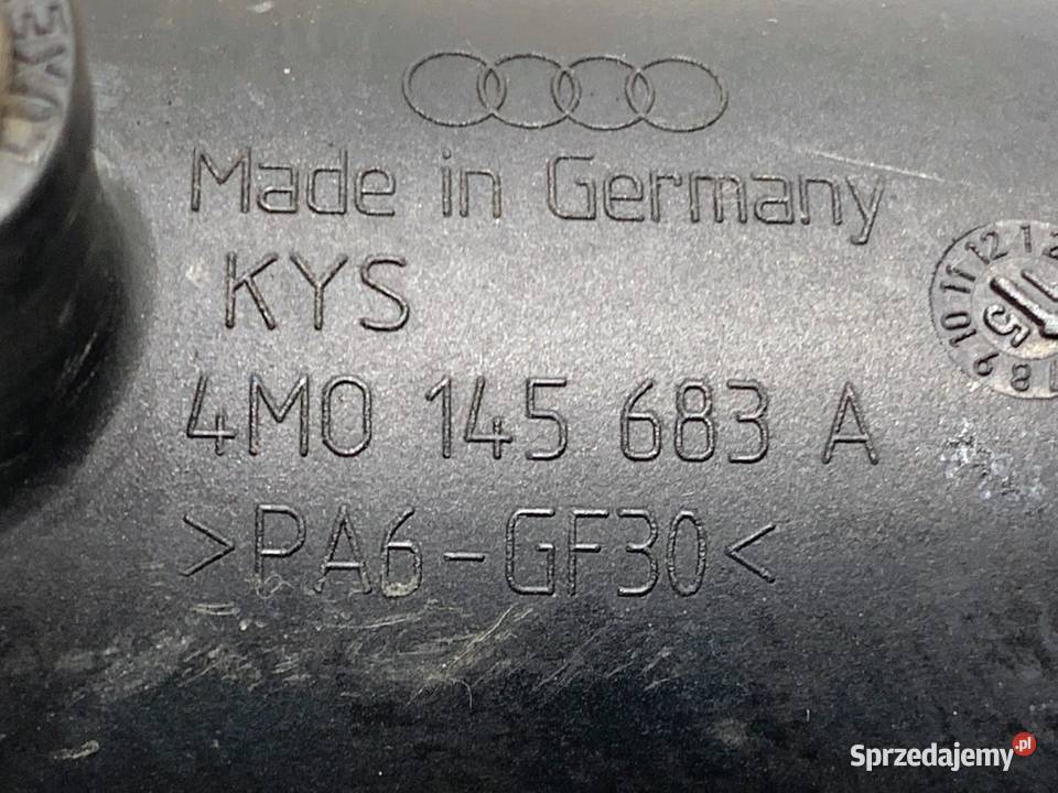 RURA POWIETRZA INTERCOOLERA AUDI Q7 4M