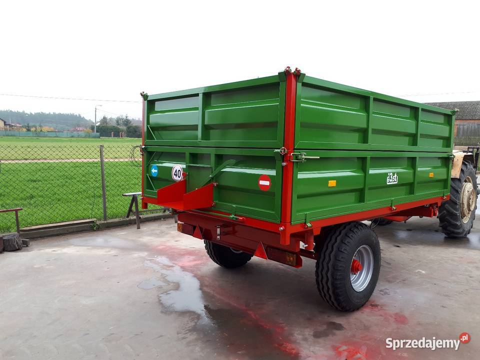 Przyczepa wywrotka 3 stronny wywrot Rolnictwo Krajęczyn