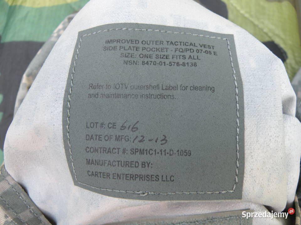 Kieszeń boczna IOTV molle komplet ucp Wrocław