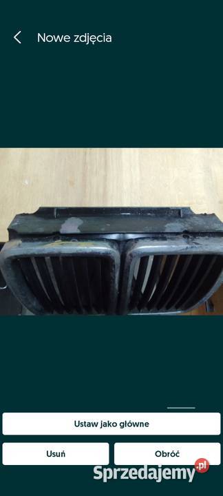 BMW E30 grill atrapa nerka nerki osobowe małopolskie Trzebinia
