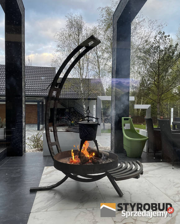 Grill metalowy palenisko grill trójnóg ruszt Rzeszów