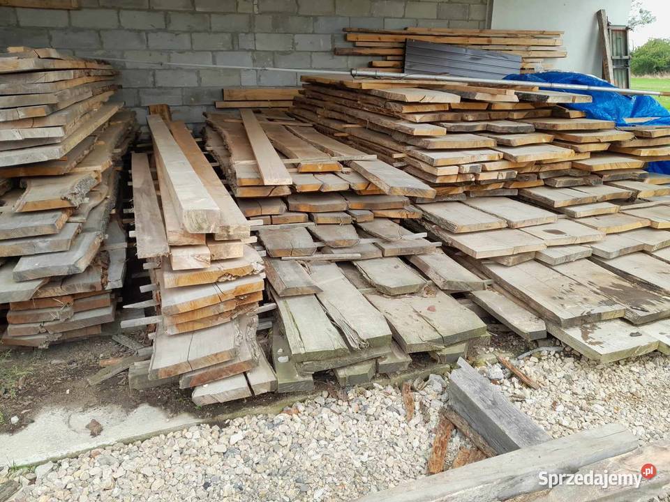 Sprzedam deski dębowo jesionowe Dom i Ogród Ryki