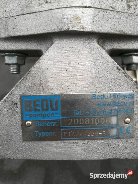 Pompa aluminiowa 1 calowa typ E1AP2R229 Jaromierz