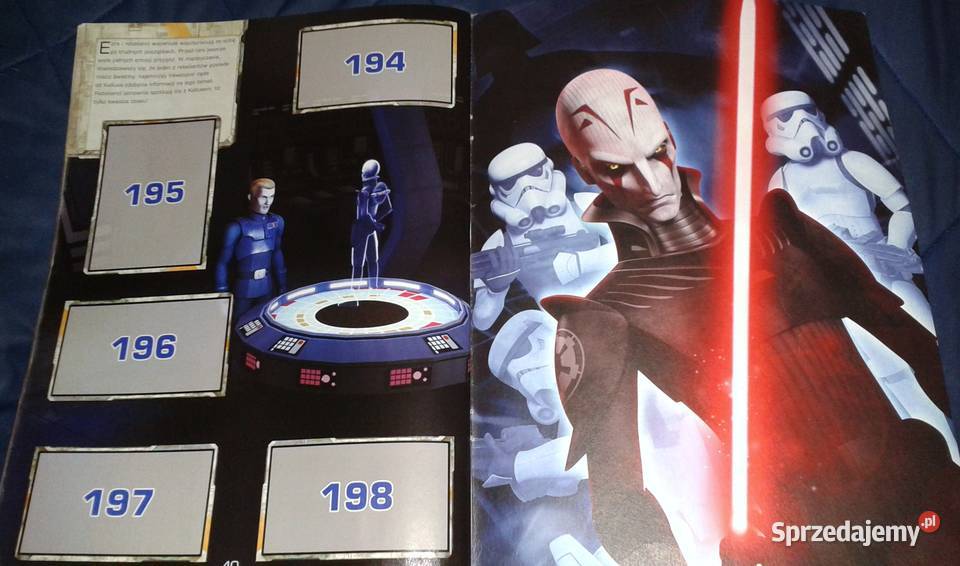 Star Wars Rebelianci Topps Album na naklejki Chełm