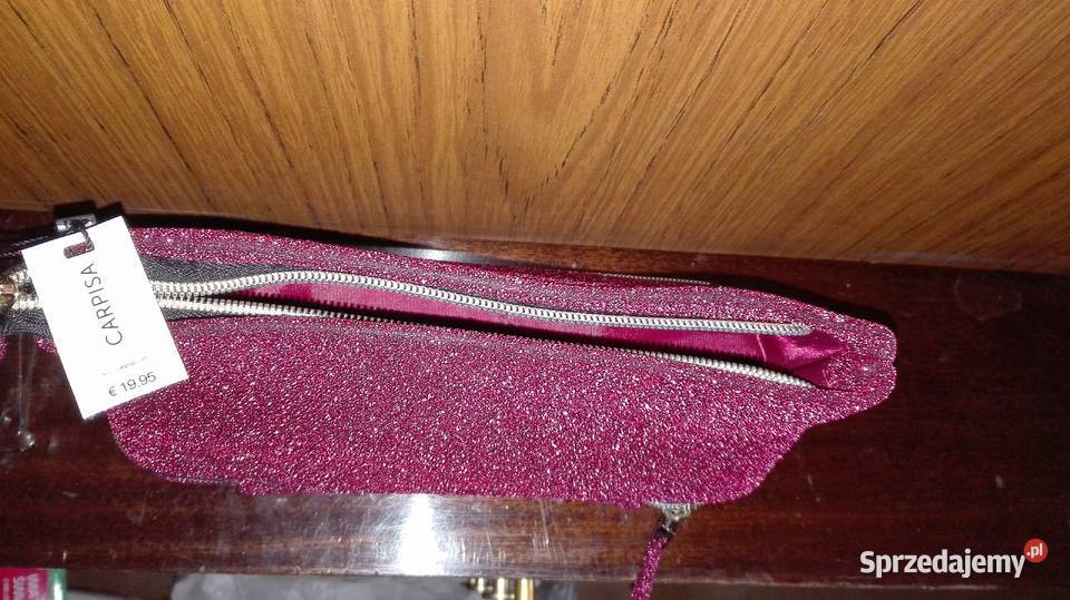 Mała saszetka czerwona Warszawa