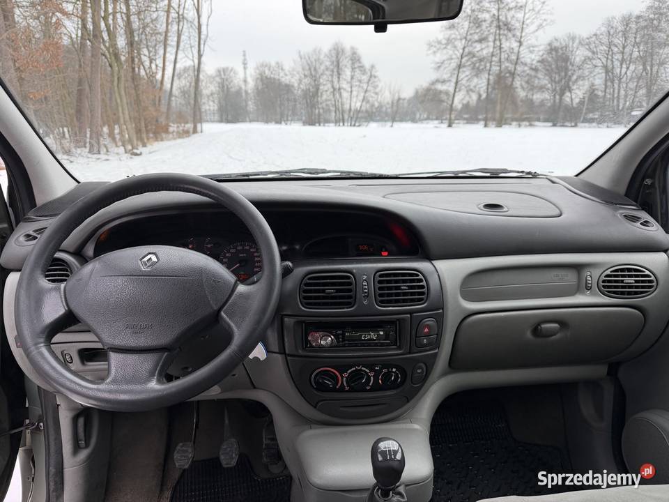 Renault Scenic 16 16v LPG bez rdzy benzyna+LPG Grodzisk Mazowiecki