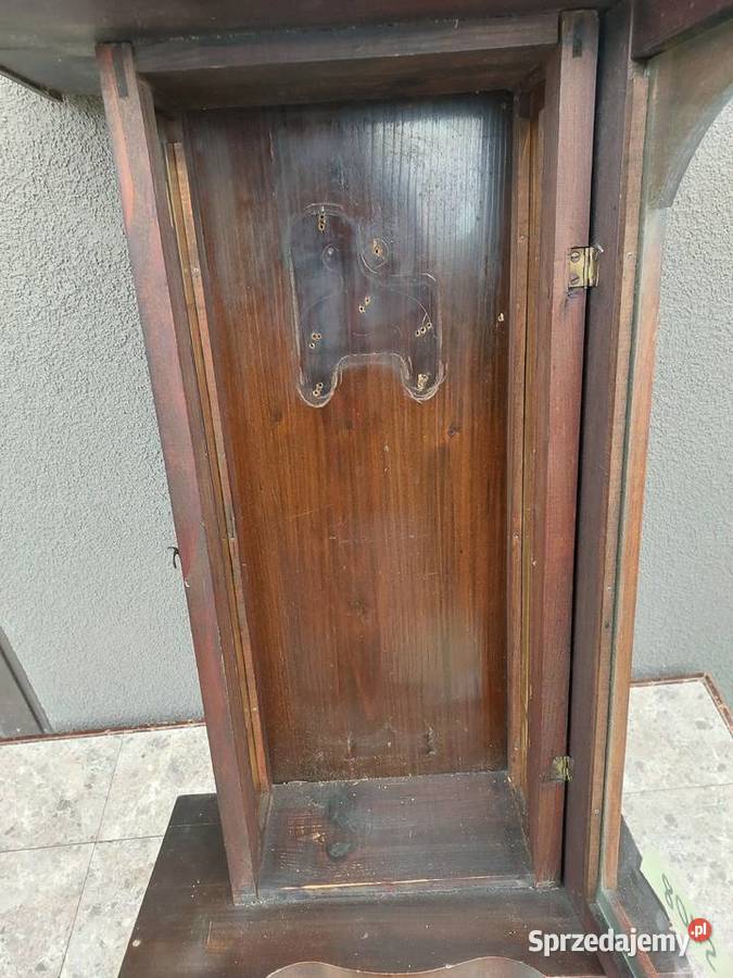 S108 Skrzynia obudowa starego zegara szafka Tczew