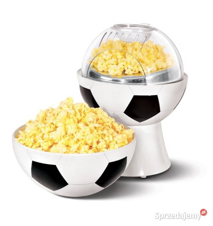 Maszyna do popcornu piłka nożna 50 torebek 1 BIO śląskie
