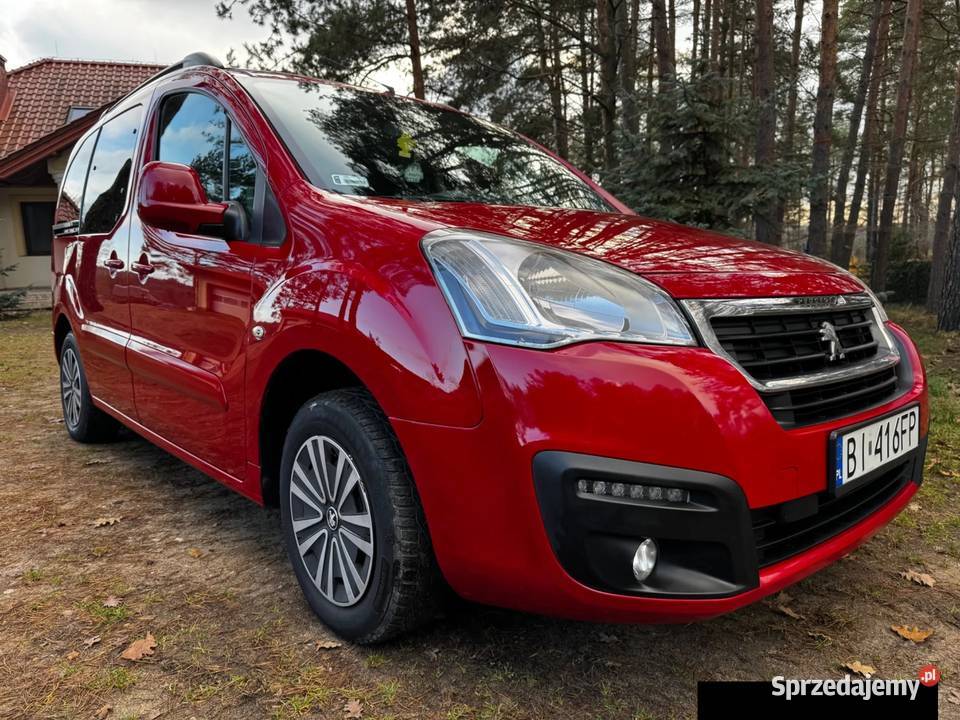 Peugeot Partner II 16 diesel BlueHDi 2016r podlaskie sprzedam