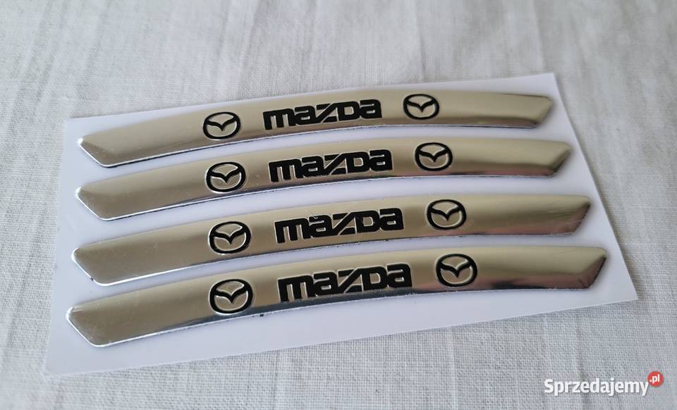 Naklejkiemblematy na felgi Mazda Chrom Gliwice